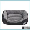 Hundtillförsel Hemden Gardendog House Kennels Aessories Pet Bed Warming House Soft Material Nest Baskets Fall och Winter Warm Kennel för Cat