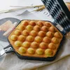 Bubble Waffle Maker Pan Crispy Eggettes Omelettform Eier Waffelkuchen Backform Eisenteile Muffin Antihaftplatte