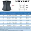 25 Entrenador de cintura de hueso de acero Estómago adelgazante Cinturón de vientre Correas de modelado Corsé Látex Cintura Cincher Body Shaper Fajas Shaperwear 220307