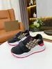 Vintage Check Cotton Sneakers Luxe Designer heren dames gestreepte schoenen Lace-up Trainers Platform Casual Schoenmaat 35-44