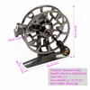 1Pcs Light Former Ice Fishing Wheel Right Handed Reel CNC Machined Aluminum Full Metal Reels Baitcasting