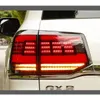 Estilo de carro para Toyota Land Cruiser Taillights Led Tail Light Lâmpada Traseira DRL   Freio   Parque   Luzes de Sinal 16-20
