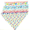 Vêtements pour chiens Accessoires de mode Fournitures pour animaux de compagnie Bavoirs pour chiens Écharpe en coton Petit Moyen Grand Bandana réglable Chiot