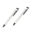 Venda por atacado caneta esferográfica para sublimação em branco ballpen shrink warp telefone stand canetas promoção escola escritório escrita suprimentos sn3082