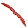Kitchen Tools RED Crafts Seafood Crackers Clips Metal ECO Friendly Cracker Crab Lobster Crac ker Seafoods Tool SN5564