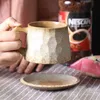 Seramik Kahve Fincanı Porselen Kişisel Tek Çömlek Çay Bardaklar Japon Tarzı Drinkware Şarap Kupa Su Kupaları Toptan 210611