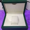 Watchbr - Cajas de madera Rolex universales para hombre y mujer Caja de tarjeta de regalo con archivo adjunto original Set257O