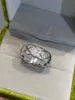 Bijoux en argent sterling pour femmes minces de luxe Crush Rings d'anniversaire cadeau européen et américain couple de mode classique mariage 220217690614