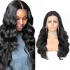 Brazilian T Part Wigs 13x1 Lace Body Wave Natural Color Remy Human Hair Wig for Black Women