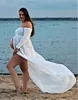 Moderskapsfotografering Props Maternskapsklänning Lace Maternity Dress Pregnant Women Fancy Shooting Photo Summer Gravid Dress