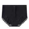 3 pcs/lot sous-vêtements pour femmes culottes en coton doux filles taille haute slips rayé culotte sexy sous-vêtements féminins m-xxl y0823