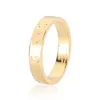 Anneaux Anneaux de bande Mode Europe Style Bague Designer Anneaux unis Lucury Acier Gravé Lettre G Hommes Femmes Bijoux Homme Haute Qualité Casua