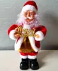 Babbo Natale elettrico Natale canto danza sassofono bambola giocattolo per bambini regalo di capodanno ornamento desktop domestico EEA2024