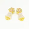 Necklace Earrings Set & Kingdom Ma Dubai 24 K For Elegant Women Fashion Bracelet Ring Crystal Party