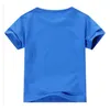 Blue Boys T-Shirts Boat Ship Children Summer Clothes Fashion Kids Tee Shirts Jersey Baby Outfits 100% Cotton 1-6Year tops 210413