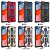 Phone Cases For Motorola G8 Plus Fast Play Magnetic Function Kickstand Hybrid Shockproof Bumper Cover