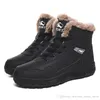 2021 Verkauf Neuester Designer Männer Stiefel Muster8 Weiche Schwarz Gray Plus Samt Warme Mann Boy Mens Sneakers Boot Trainer Outdoor Walking Schuhe