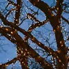 100/200/300 LED Solar String Fairy Lights Koppartråd Utomhus Trädgård Vattentät - 12m Vit