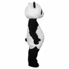 2021 Halloween Panda Mascotte Kostuum Maatkamer Cartoon Dier Anime Thema Karakter Kerst Fancy Party Dress Carnaval Unisex Volwassenen Outfit