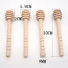 Ferramentas de cozinha 8cm 10 cm 10.5cm Long Mini Melinheiros Mel Stick Stickrer Dipper Dippers Party Supply Spot Far Palitos