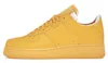 2022 MCA Authentic University Gold Metallic Silver 1 Scarpe basse Off Blue Volt Nero Bianco Sail '07 MoMA Uomo Donna Outdoor Sneakers con scatola originale