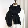 Luxury scarf Soft cotton yarndyed classic spring summer scarves for men and women oversize 18070cm4688121