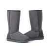 Vendre AUSG style classique grand U99 5815 bottes de neige pour femmes garder au chaud bottes kenn bottes pour femmes châtaigne chocolat noir gris rouge peluche en peau de mouton