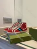 Vrouwen en mannen sneaker mode ontwerpers kant casual schoenen voor vrouw meer kleuren platform trainers lopen sneakers met doos maat 35-45