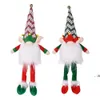 クリスマスGNOMEライトベル豪華なトムテ飾りサンタスカンジナビアの置物クリスマス人形デコレーションホームパーティーギフトLLB12034