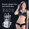 Portable Cold Body Cryo Slimming Criolipolyse 5 Hands Cool Tech Sculpting Shape 40K vácuo cavitação RF Lipo Laser crypolysis Máquina de congelamento de gordura