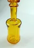 Orange flaska Carta Hookah, DAB Rig Bong, mycket lätt att rengöra oljeplattor fabrik direkt tillförsel pris. Välkommen distributörer gå med