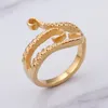 Anillos de racimo S / Oro Acero inoxidable Titanio Gótico Mar profundo Calamar Pulpo Tentáculos Anillo para hombres Mujeres