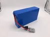 Batterij 96V Elektrische Fietsbatterij 84V 2000W 4000W 40AH Lithium Pack met 5A-oplader