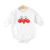 Leuke Cartoon Anime Baby Rompertjes Nieuwigheid Katoen Baby Jongens Meisjes Lange Mouw Driehoek Rompertjes Sokken Baby Sets Nieuw Geboren 2020 G1221