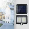 Solar Power COB 98/108 / 120LED Light Wall Light PIR Motion Sensor Outdoor Garden Lampa - 98led