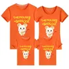 År Mus Kläder Familj Matchande Kläder Sommar T-Shirts Daddy Mother Son Outfits 210417