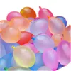 Décoration de fête 111pcs Ballons de water-polo Supples avec recharge rapide Kit facile Jeux de combat de bombe en latex pour enfants adultes Faovr8863679