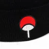 Japon Anime Kış Örme Şapka Nakış Sıcak Skullies Bere Kayak Örgü Şapka Şapka Hip Hop Y21111
