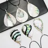 vintage abalone ketting