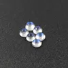 5mm Natural vs Grade Moonstone Loose Ädelsten för smycken Butik Ljusblå Brilliance Moonstone Loose Gemstone H1015