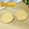2022 New High Quality Wood chargers Accessories Universal Wooden Charger Wireless Fast Charge Pad Phone Holder
