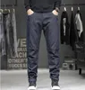 Jeans larghi autunno primavera uomo casual denim dritto pantaloni patchwork taglie forti pantaloni streetwear 44 fondo uomo