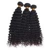 2 Bundles 200gram Human Hair Bundle Deep Curly Wavy Rawhair Weaves Double Weft Cuticle Aligned Natural Color 10-30inch