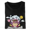 Casual Arale Anime T Shirt Anpassad bomull Kortärmad Handens Små Storlek Svart Skjorta 210716