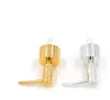 2022 NEW Plastic Soap Pump Liquid Lotion Gel Dispenser Replacement Jar Tube Tool Gold/Silver