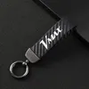 Keychains Carbon Fiber Motorcycle Keychain Key Ring For Yamaha VMAX 1200 1700 VMAX1200 VMAX1700 Accessories
