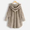 Trench da donna Design originale da donna Amazon Wish2022 Giacca in pelliccia con cappuccio di media lunghezza Top Spot