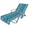 Battaniye şerit sandalye kapağı baskılı plaj havlu polyester pamuk salonu battaniye