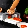 Kök Gadgets Tomatostal Slicers Frukt Vegetabilisk Cutter Manuell Kommersiell Tomatskiva