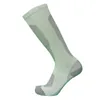 1 par Inverno Bambu Terry Terry Ski Socks Meias Mulheres Cor Branco (2 pares) Y1222